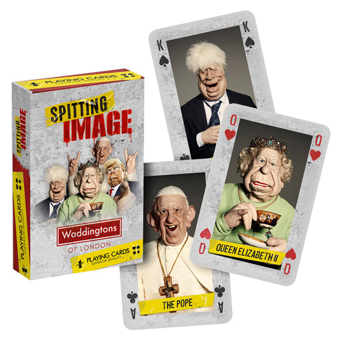 Spitting Image Waddingtons No. 1 Playing Cards