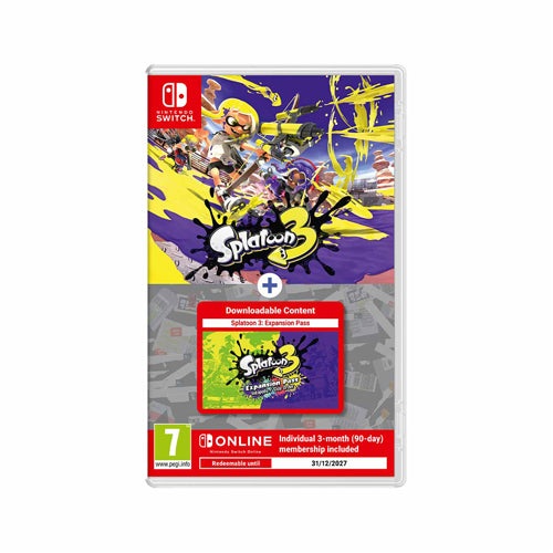 Splatoon 3 + Expansion Pass + 3 Months NSO