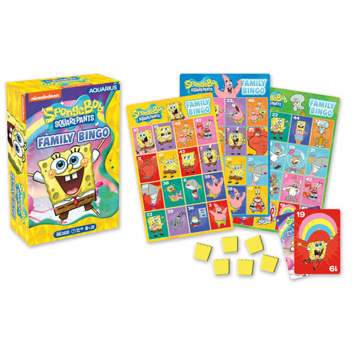 SpongeBob Board Game Family Bingo