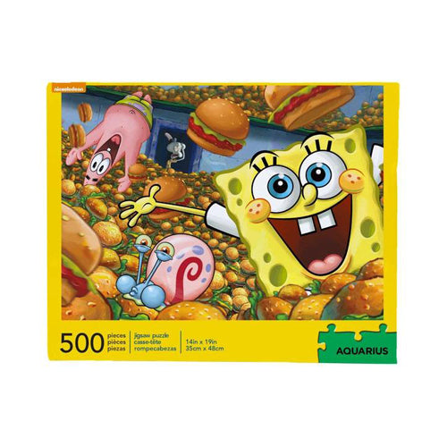 SpongeBob Jigsaw Puzzle Krabby Patties (500 pieces)