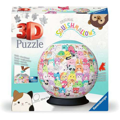 Squishmallows 3D Puzzle Ball, 72pc