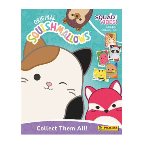 Squishmallows: Squad Vibes Sticker Collection Album *German Version*