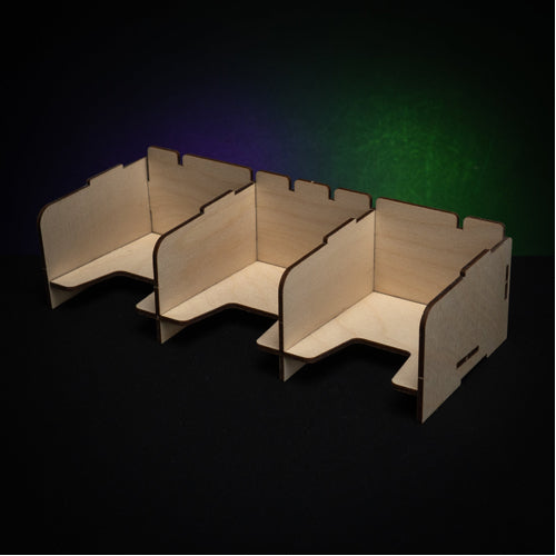 Stackable Card Holder - Large 3 Slot