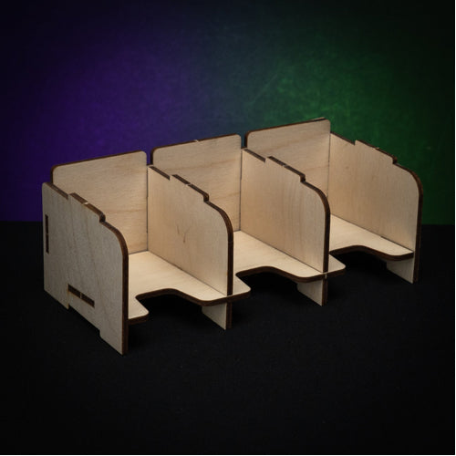 Stackable Card Holder - Mini 3 Slot