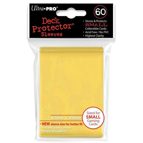 Standard Yellow Deck Protectors 50 Ct