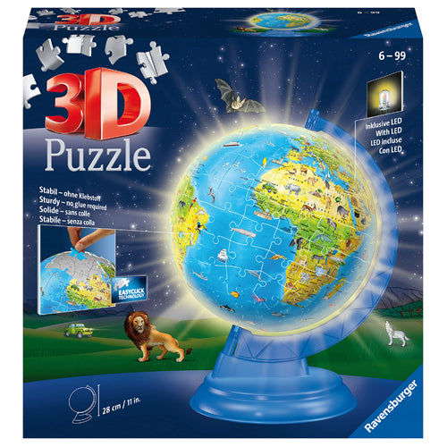 Star Globe Glow in the Dark 3D Puzzle, 180pc