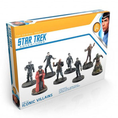 Star Trek Adventures RPG: Iconic Villains 32mm Miniatures