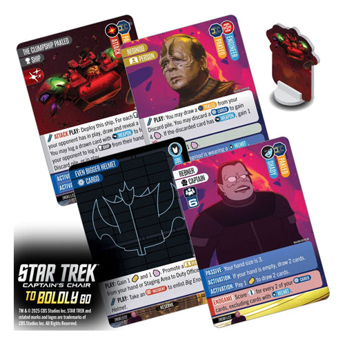 Star Trek: Captain's Chair Card Game To Boldly Go | Zatu Games