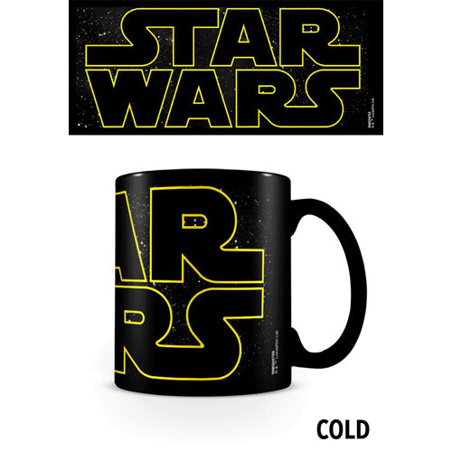 Star Wars Heat Change Mug Logo Characters