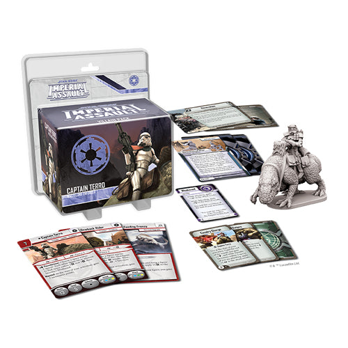 Star Wars Imperial Assault: Captain Terro Villain Pack