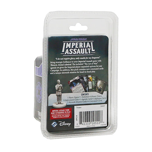 Star Wars Imperial Assault: Thrawn Villain Pack Back
