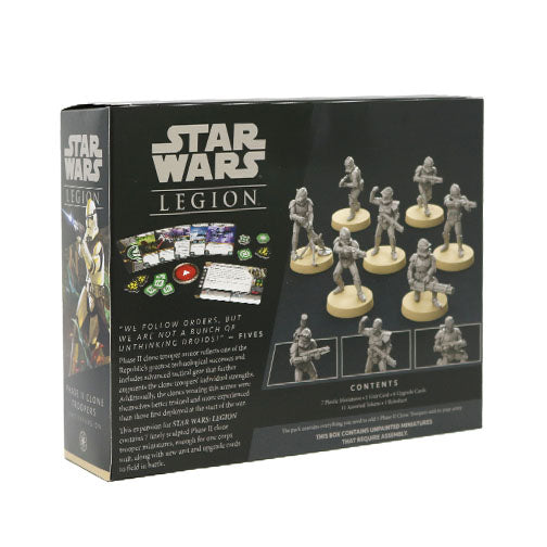 Star Wars Legion Expansion: Phase II Clone Troopers Unit