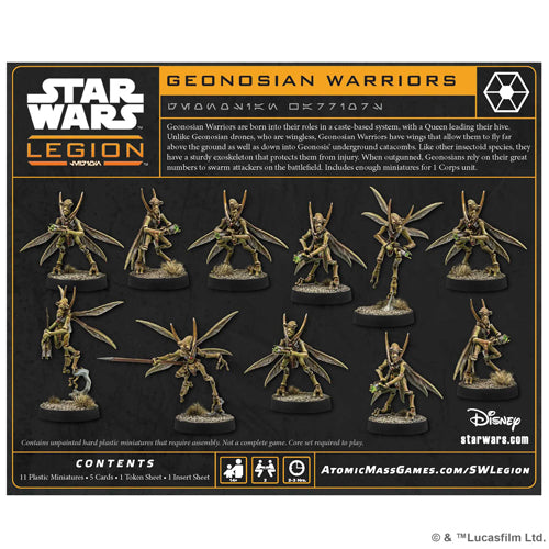 Star Wars Legion: Geonosian Warriors Unit Expansion