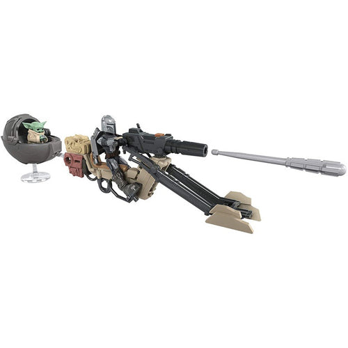 Star Wars Mission Fleet Huck Mando Speeder Bike