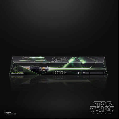 Star Wars The Black Series Luke Skywalker Force FX Elite Electronic Lightsaber
