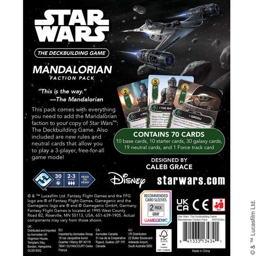 Star Wars: The Deckbuilding Game The Mandalorian Faction Pack