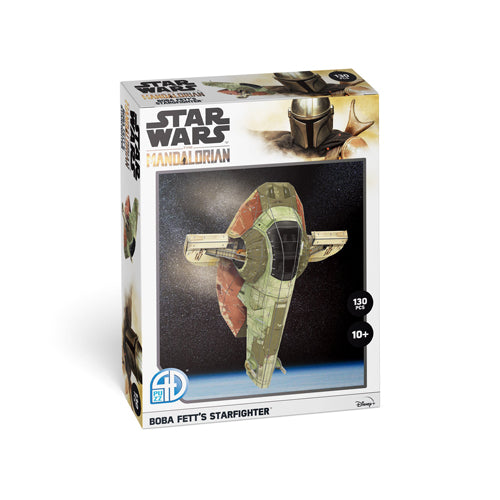 Star Wars: The Mandalorian Boba Fett's Starfighter 3D Puzzle