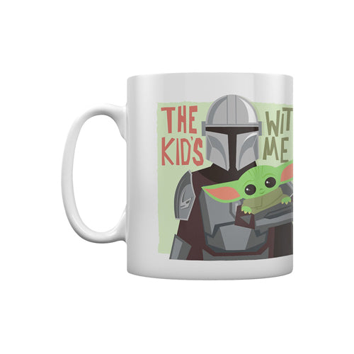 Star Wars: The Mandalorian (The Kids With Me) Coffee Mug
