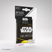 Star Wars: Unlimited - Premium Art Sleeves - Card Back Yellow
