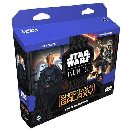 Star Wars: Unlimited Shadows of the Galaxy - Two-Player Starter (Moff Gideon vs The Mandalorian)