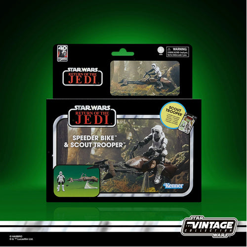Star Wars Vintage Return Of The Jedi Speeder Bike