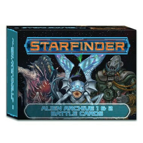 Starfinder Alien Archive 1 & 2 Battle Cards