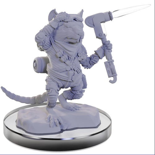 Starfinder Deep Cuts Unpainted Miniatures W22: Ysoki Mechanic