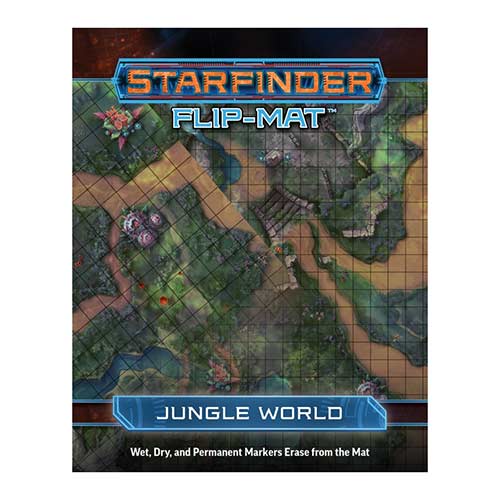 Starfinder Flip-Mat Starship: Jungle World