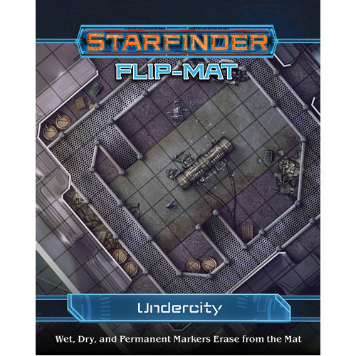 Starfinder Flip-Mat: Undercity