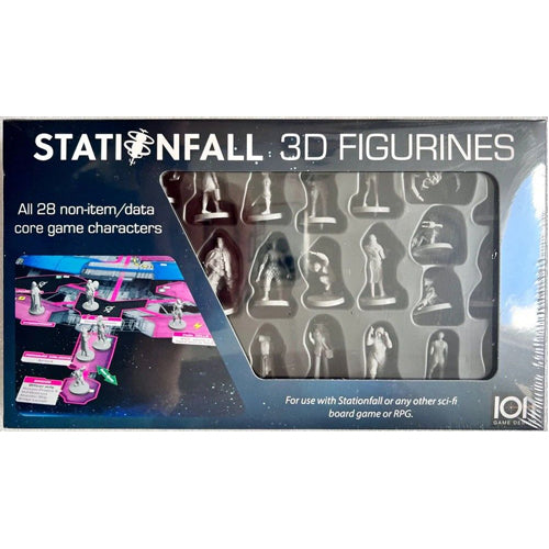 Stationfall Board Game: 3D Mini Character Figurines