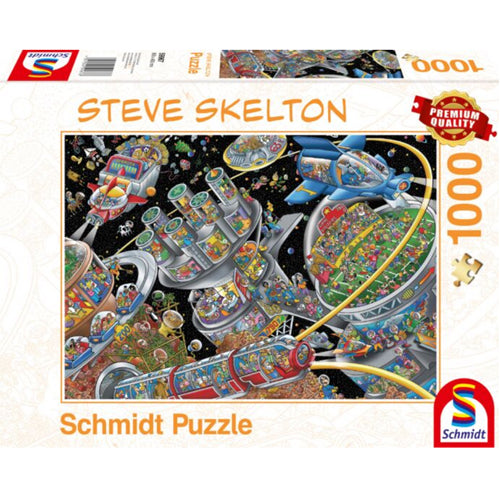 Steve Skeleton: Space Colony (1000pc)