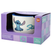 Stitch Young Adult Dolomite Ramen Bowl with Chopsticks in Giftbox