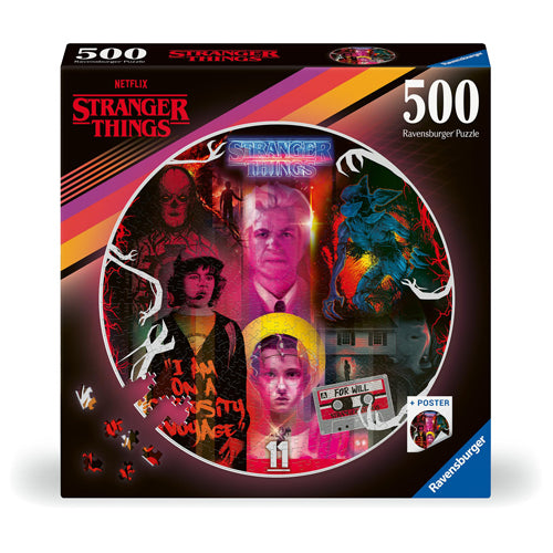 Stranger Things - Circular Puzzle - 500 Pieces