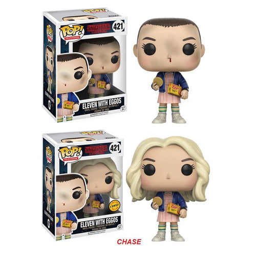 Stranger Things POP! TV Vinyl Figures Eleven With Eggos 9 cm Assortment (One Supplied)