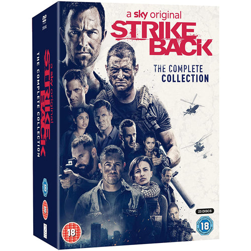 Strike Back Series 1 to 8 Complete Collection - DVD