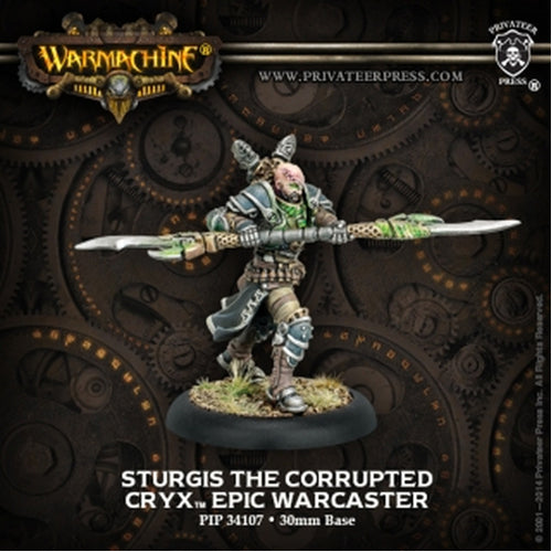 Sturgis the Corrupted Cryx Epic Warcaster