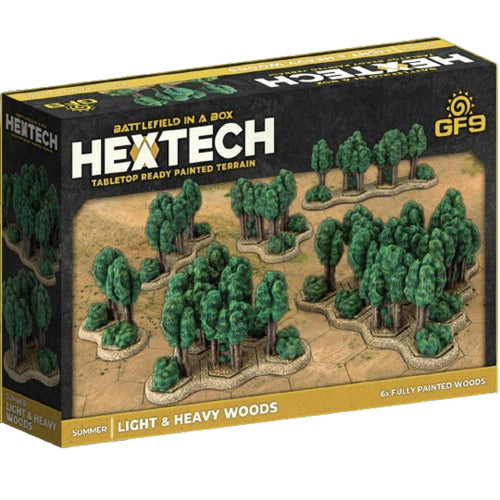Summer Light & Heavy Woods (x6 Green)