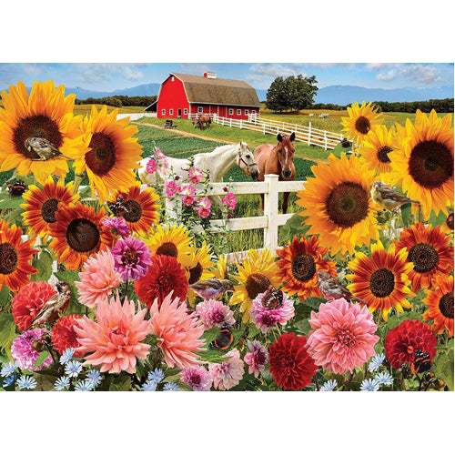 Sunflower Farm 1000 Piece Puzzle