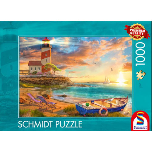 Sunset over Lighthouse Bay (1000pc)
