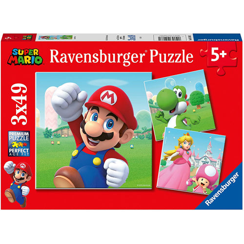 Super Mario 3x 49pc Jigsaw Puzzle