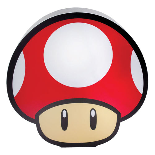 Super Mario Box Light Super Mushroom 15 cm