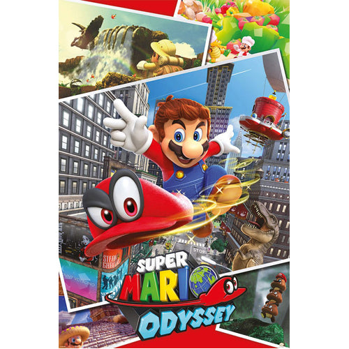 Super Mario Odyssey Poster Pack Collage 61 x 91 cm