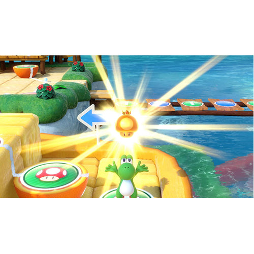 Super Mario Party and Neon Green / Neon Pink Joy-Con Bundle - Nintendo Switch - Gameplay Shot 1