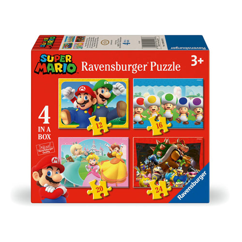 Super Mario Puzzle - 4 in a Box