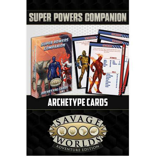 Super Powers Archetype Cards Boxed Set