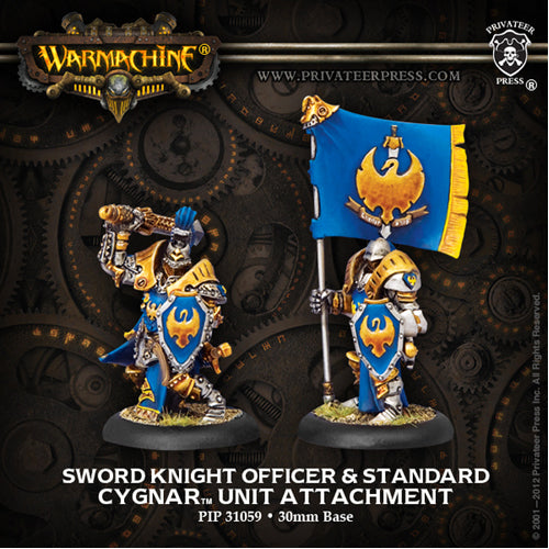 Sword Knight Officer & Standard