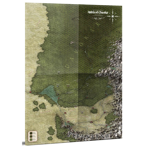 Symbaroum RPG - Symbar and Davokar Hex Map