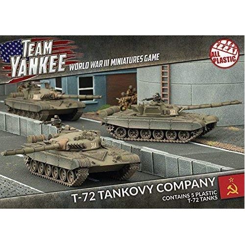 T-72 Tank Company (x5) (Plastic)