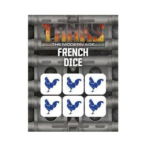 TANKS: The Modern Age Modern French Dice Set (6)