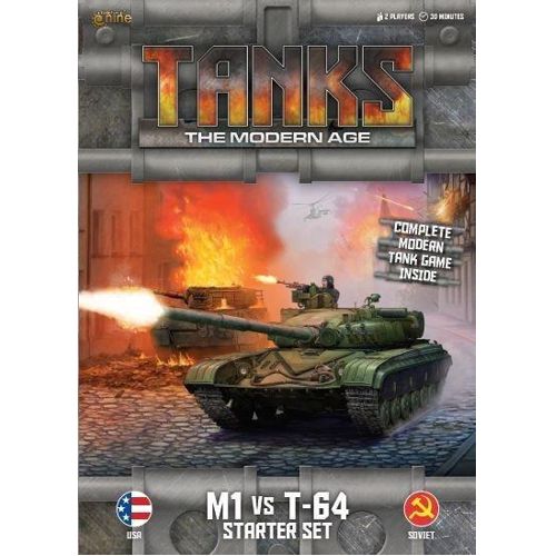 TANKS: The Modern Age Starter Set - M1 vs T-64